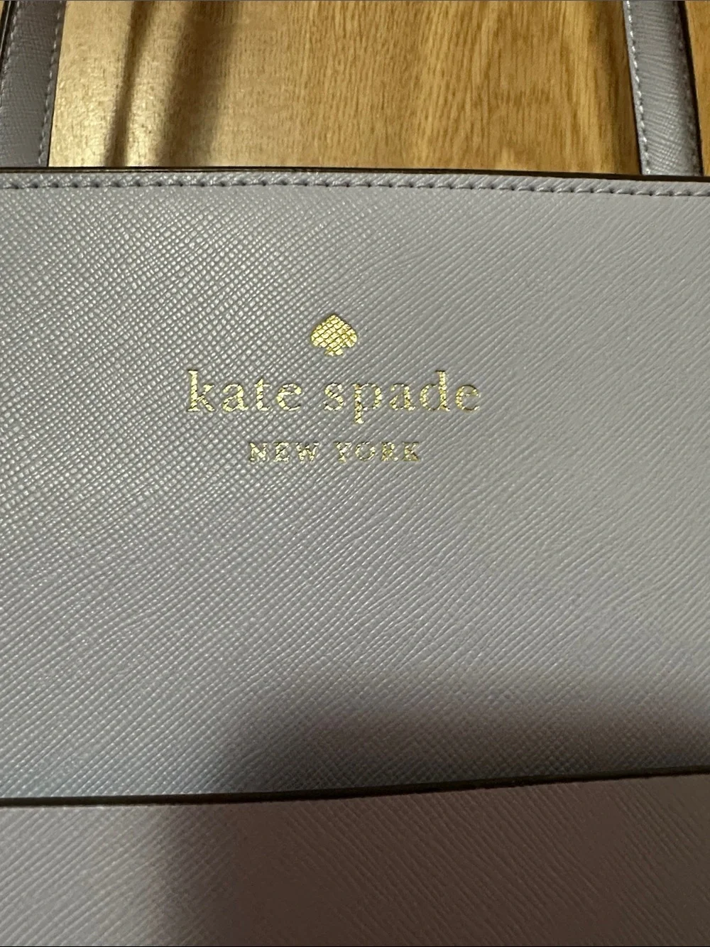 kate spade Lilac Saffiano Leather Tote